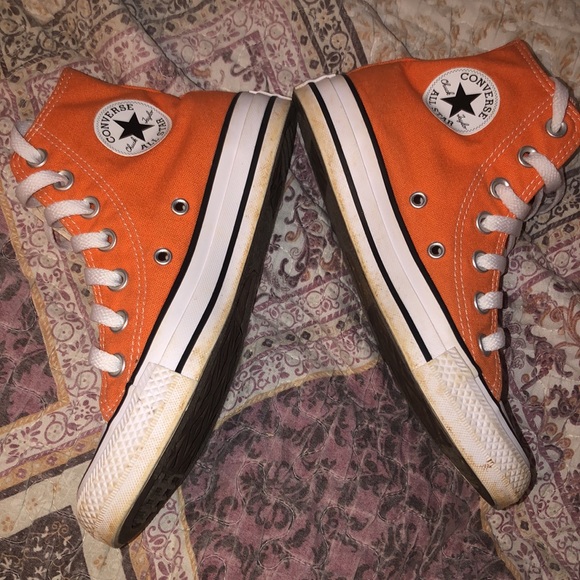 “Golden Poppy” Converse WMS sz 5 MNS sz 3 - Picture 3 of 15